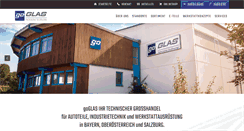 Desktop Screenshot of go-glas.de